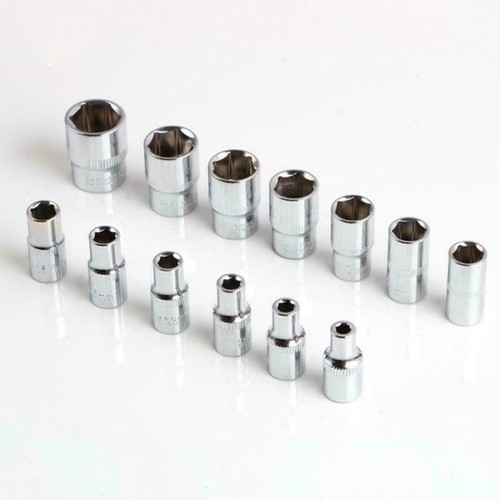 46pcs Car Repair Tool 1/4 Socket Set Ratchet Torque Wrench Combination Tools Kit - Picture 5 of 11