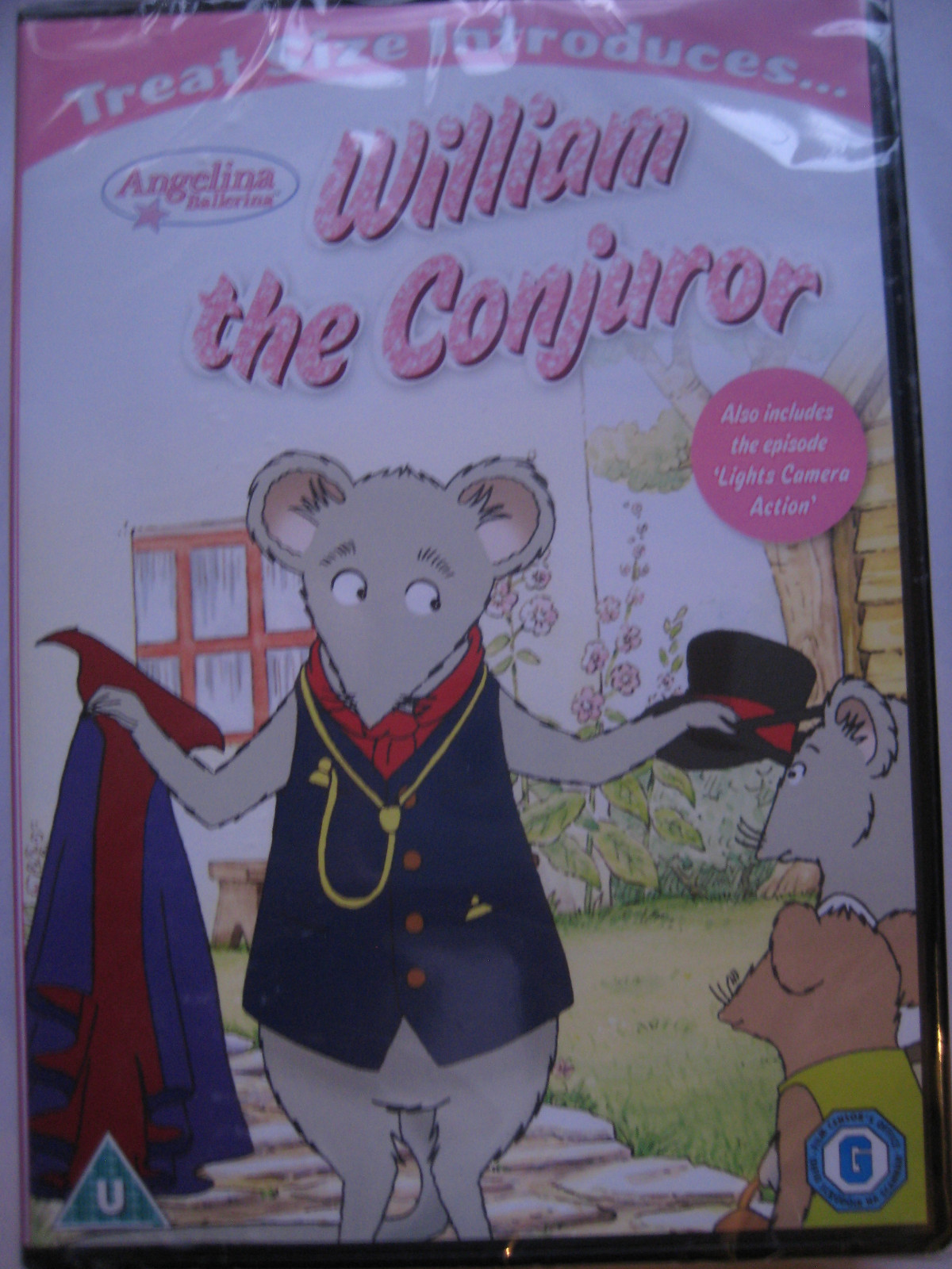 Angelina Ballerina - William The Conjurer (DVD 2013) New Sealed PAL Region 2