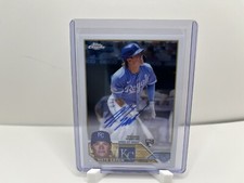 Nate Eaton Rookie Auto 2023 Topps Chrome #RA-NE Royals RC