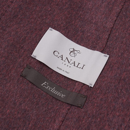 Canali Exclusive Slim-Fit Unstructured Cashmere-Silk Sport Coat 44R (fits 42) - Picture 9 of 10