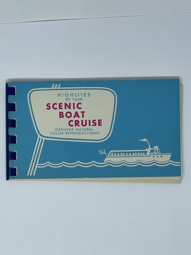 VINTAGE EARLY 1960s SOUVENIR SCENIC BOAT CRUISE MIAMI FLORIDA PHOTO BOOKLET - Picture 2 of 10