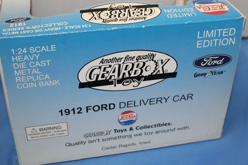 GearBox Pepsi-Cola 1912 Ford Delivery Car Coin Bank Diecast 1:24 Scale NEW ~ R2 - Picture 5 of 6