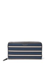 Kate Spade Leather Cameron York Stripe Large CONTINENTAL Wallet 