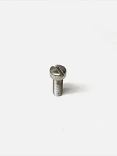 (25) 10-32 x 1/2 Fillister head Steel Nickel Plated Cheese machine screw 1032x1/