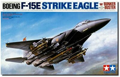Tamiya 1/32 U.S. Air Force F-15E Strike Eagle Bunker Buster Model Kit 60312 F/S