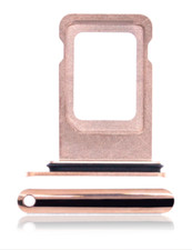 Single Sim Card Tray Compatible For IPhone XS Max (Gold)