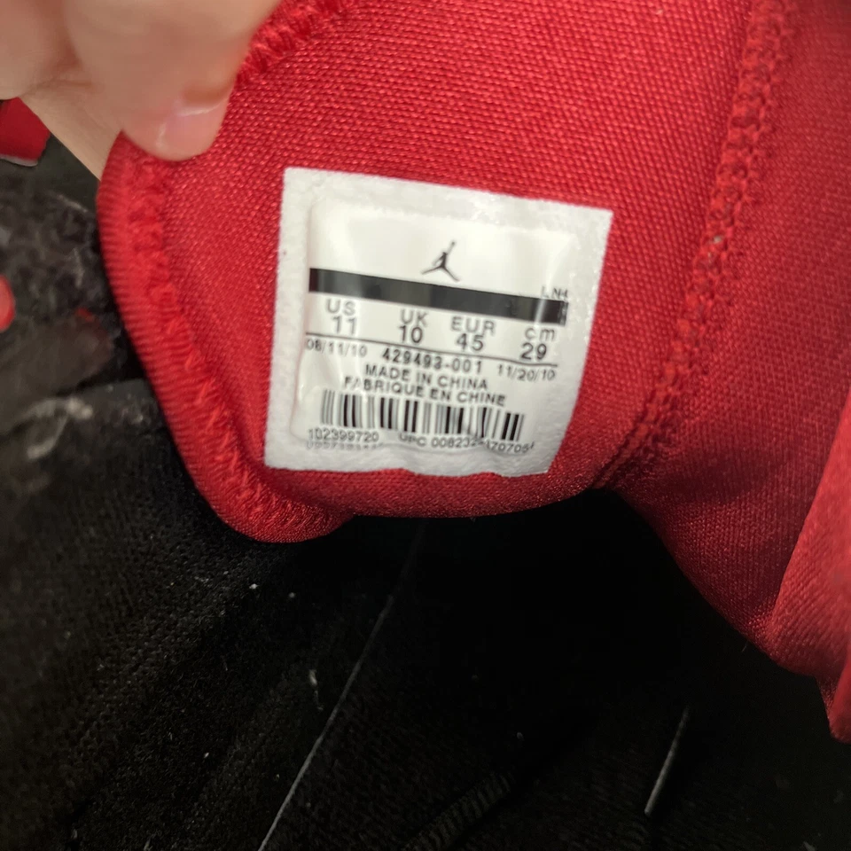 Nike Air Jordan Tenis Evolution 85 Baloncesto 2010 Zapatos 429493-001 Talla 11 Foto 2 de 4