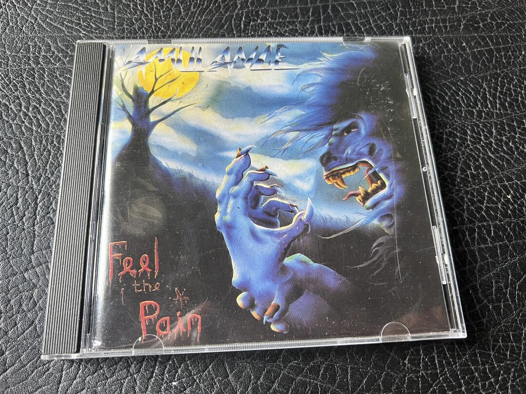 AMULANCE Feel The Pain 1ST CD ORG 1989 New Renaissance STEEL