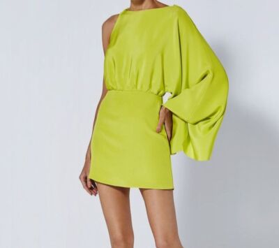 alexis green and white dress Alexis Dress / Green Aztec main image 0