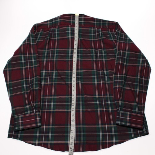Barbour NWT Dalby Casual Button Down Shirt Size US Large in Red/Multi Plaid - Picture 6 of 11