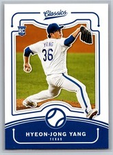 2021 Panini Chronicles Classics Baseball #4 Hyeon-Jong Yang RC Texas Rangers