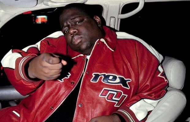 Notorious BIG Avirex leather jacket xl | eBay