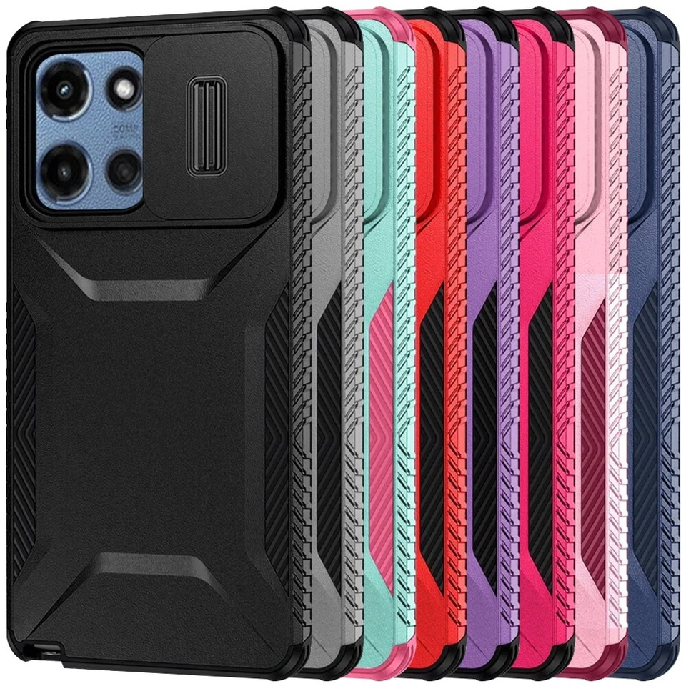 Чехол для телефона Moto G 5G 2025 жесткий гибридный сверхпрочный с камерой чехол для конфиденциальности