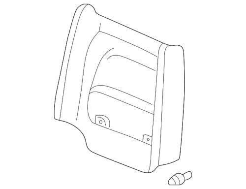 Genuine Lexus Seat Back Panel 71705-33260-A0