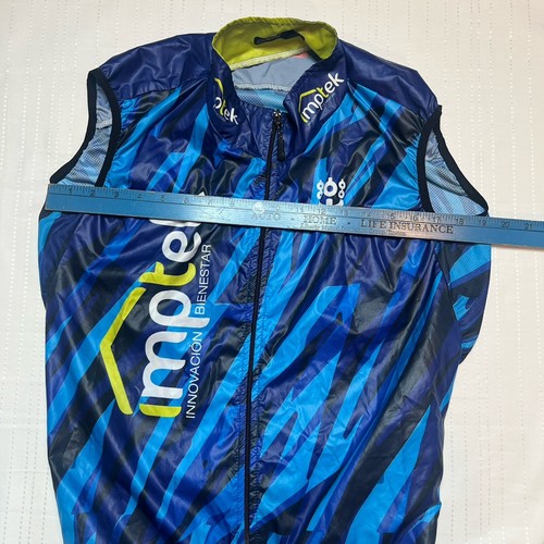 Pro-Rider Men’s Large Shamuna HechoPorCiclistis Imptek Race Cycling Vest ECU - Picture 9 of 11