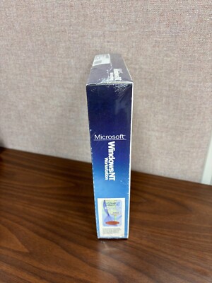 Microsoft Windows NT Workstation 4.0 CD Full Version Retail Box