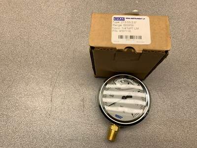 #ad #ad NEW IN BOX WIKA GAUGE 213.53 2.5 $22.00
