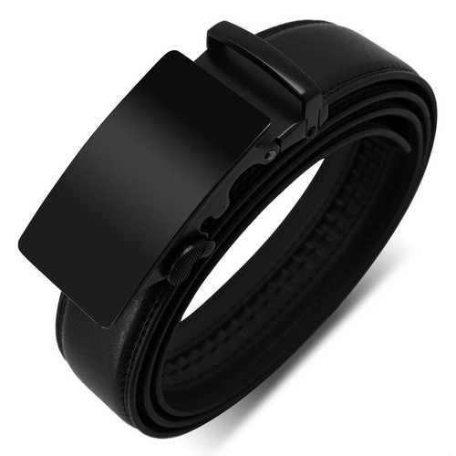 Genuine Leather Belt Men Design Automatic Buckle Waistband Waist Strap Belt Gift - 第 6/12 張圖片