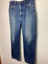Vintage Levi  s Strauss Jeans 509  s Orange Tab Size 36x32 Blue Made In USA 80  s