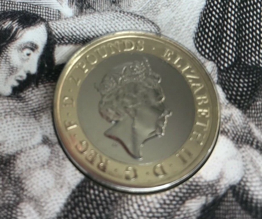 2018 FRANKENSTEIN BU 2 TWO POUND COIN BRILLIANT UNCIRCULATED BUNC BU - Image 4 of 4