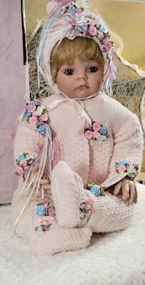 MOTHER'S DAY & MORE/PRECIOUS BABY ''CODY''/DONNA RUBERT&RUSTIE/NEW PORCELAIN DOLL!