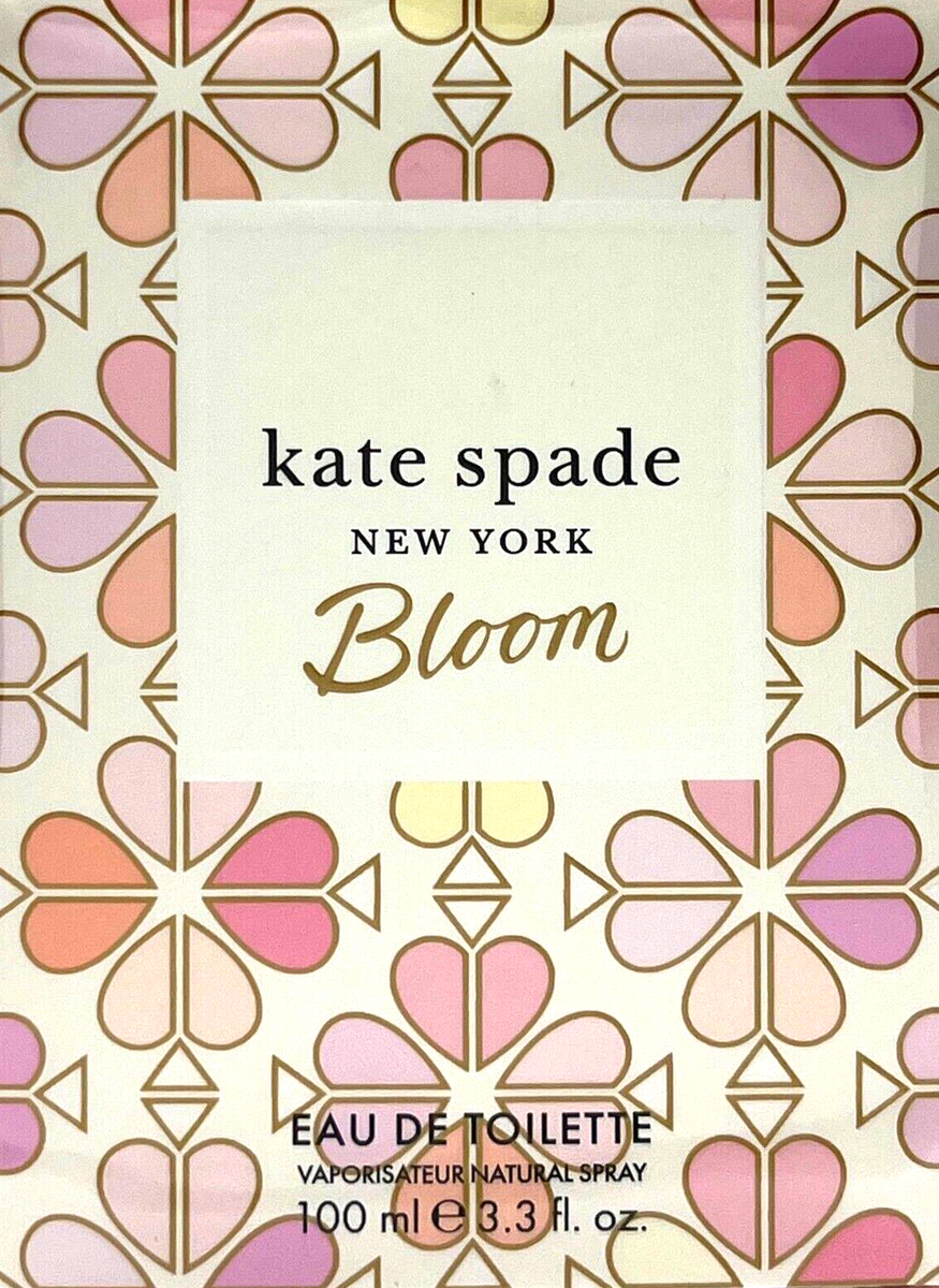 KATE SPADE BLOOM EAU DE TOILETTE SPRAY FOR WOMEN Oz 100 ml