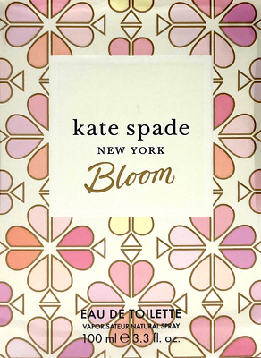 KATE SPADE BLOOM EAU DE TOILETTE SPRAY FOR WOMEN 3.4 Oz / 100 ml