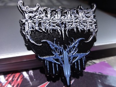 Falling in Reverse Pin Badge Battle Jacket Kutte Metalcore Hollywood Undead #