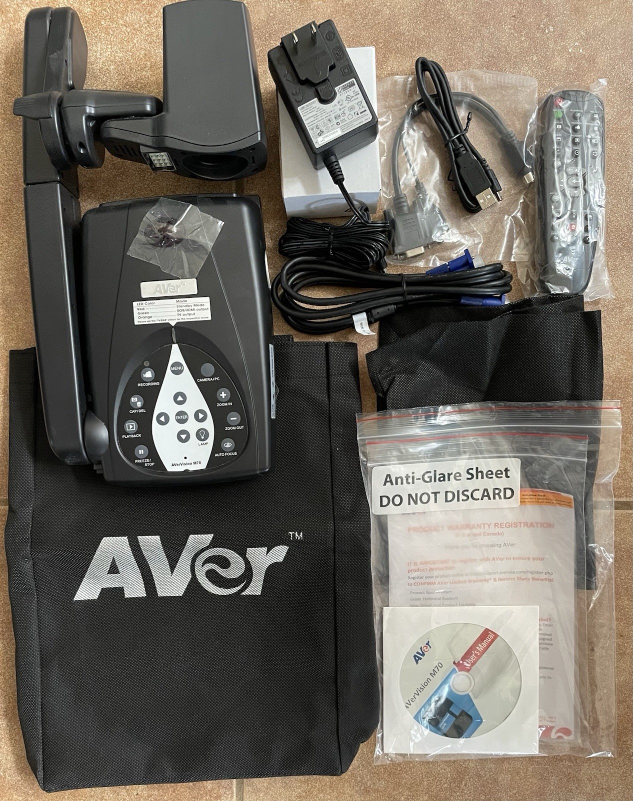 Avermedia AverVision M70 Document Camera HDMI Open Box