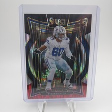 2024 Panini Select- Tyler Guyton #69 Black & Red Shock Prizm (RC)