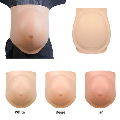 Silicone Pregnant Belly Fake Pregnant Belly For Maternity Cosplay 4-6 Month