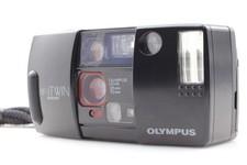 Near MINT Olympus AF-1 TWIN QuartzDate 35mm Point Shoot Film Camera From JAPAN
