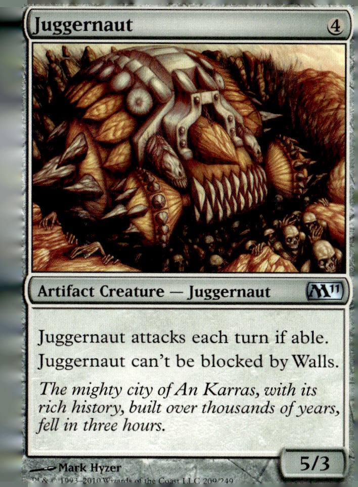 Magic 2011 (M11) #209 Juggernaut