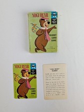 Vintage Yogi Bear Rummy Card Game 1965 Educards Ed-U-Cards Retro Complete