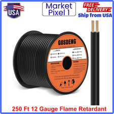 12/2 Low Voltage Landscape Wire 250FT Outdoor Landscape Lighting Cable 12 Gauge