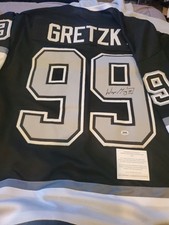 WAYNE GRETZKY SIGNED LOS ANGELES KINGS SIGNED JERSEY W/COA