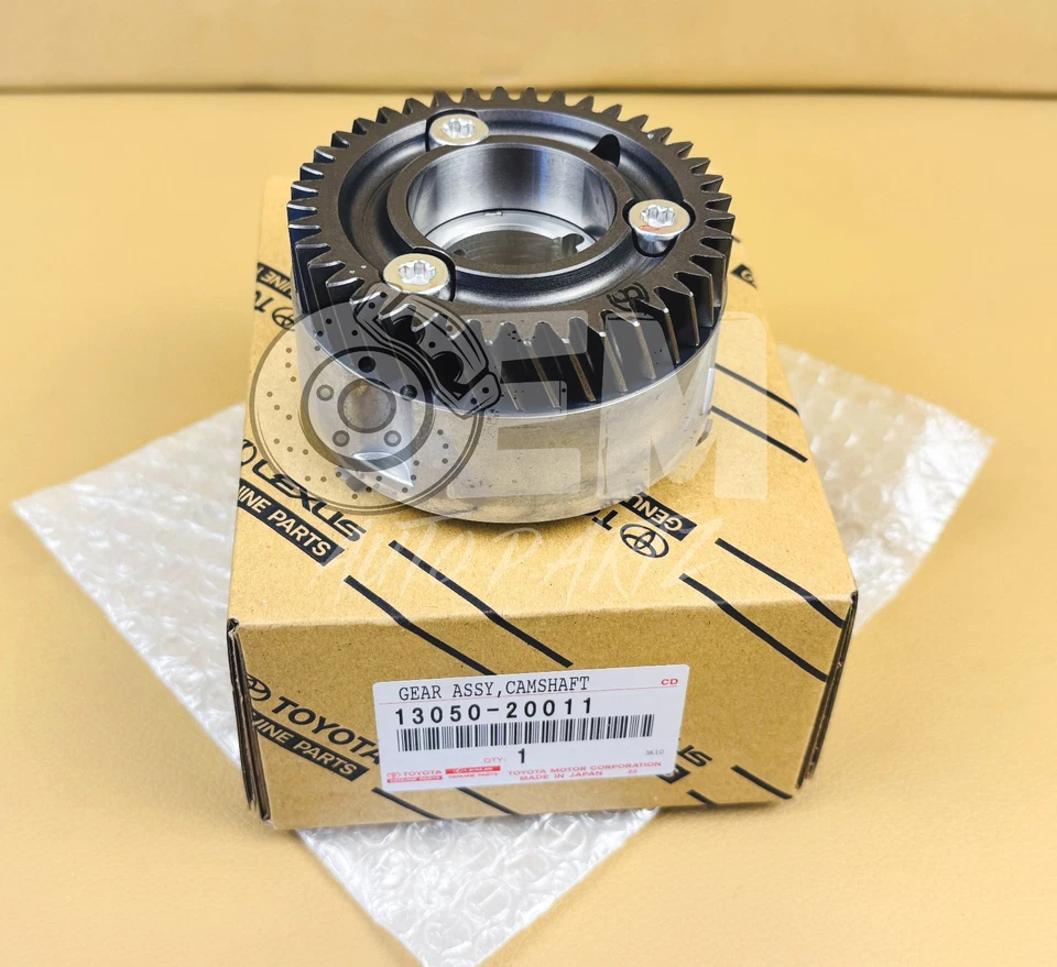 1305020011 Toyota Camry Highlander Lexus RX330 ES300 OEM árbol de levas engranaje de distribución Foto 2 de 3