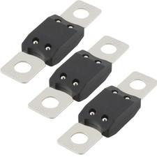 MEGA AMG Hight Current Fuses 3Pcs, 125Amp Bolt Mount High Current Protection ...