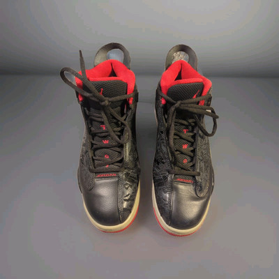 Nike Jordan Dub Zero Black Gym Red Wolf Grey White 311046-013 Men's US Size 7.5