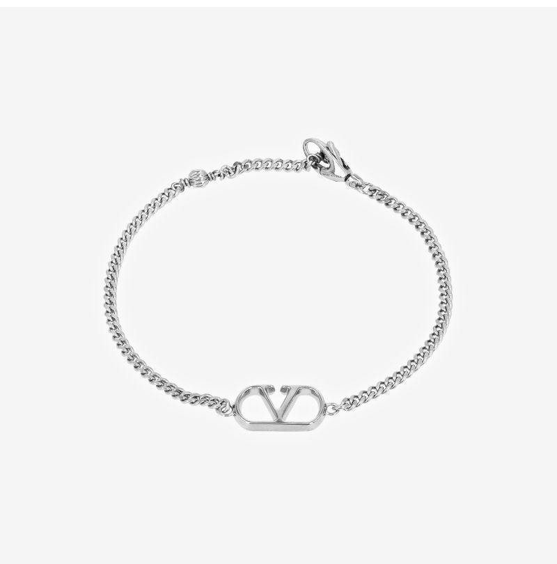 Valentino Garavani V Logo Bracelet 151644205 thumbnail 2