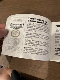 JAWS ORIGINAL INSTRUCTION MANUAL GAME BOOK NINTENDO NES HQ