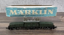 Märklin locomotiva elettrica coccodrillo HO CCS 800/3015 verde con scatola W. Germania