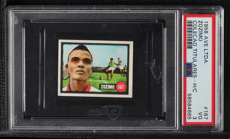 1958 Ave Ltda Album Titulares Zozimo #167 PSA 3
