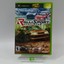 Xbox game case for Ralli Sport Challenge featuring red and blue cars in a mountainous rally environment with white background.