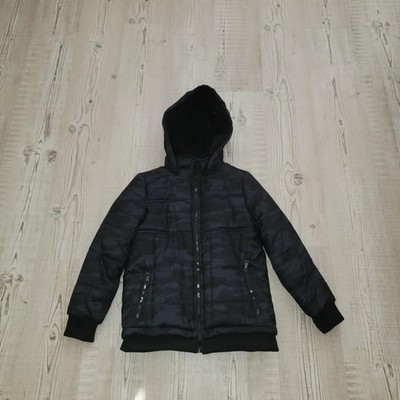Urban Republic Black Camo Kids Puffer Jacket Size M Pre-loved