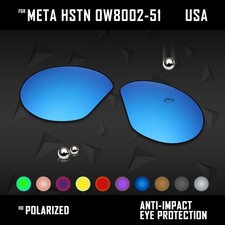 Anti Scratch Polarized Replacement Lens for-Oakley Meta HSTN OW8002-51 Sunglass
