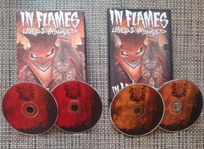 In Flames Used and Abused 2CD & 2 DVD Region 2 -
