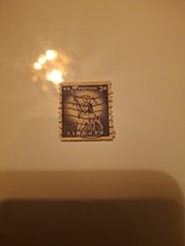 TIMBRE RARE - USA STATUE DE LA LIBERTÉ 3 CENTS « Violet oblitéré / 1954 »