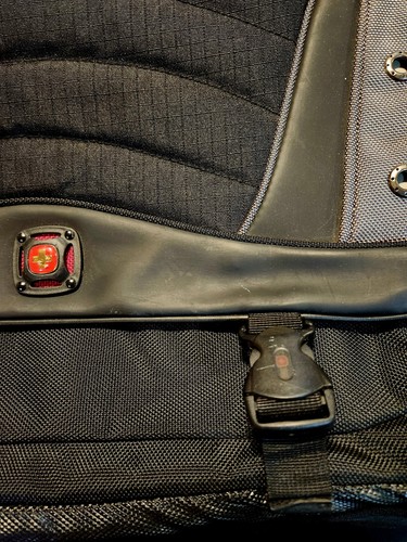 SWISSWEAR Black and Grey Laptop Bag - Picture 4 of 12
