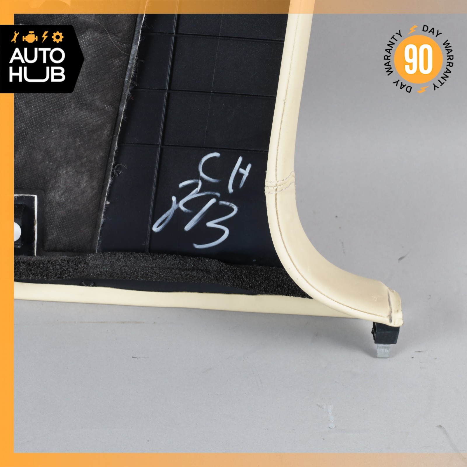 14-18 Bentley Flying Spur Left Side B-Pillar Cover Trim 3W5867335A OEM 40k